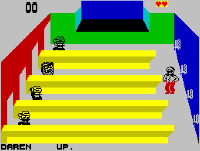 Tapper - ZX Spectrum game screenshot (1985) by US Gold